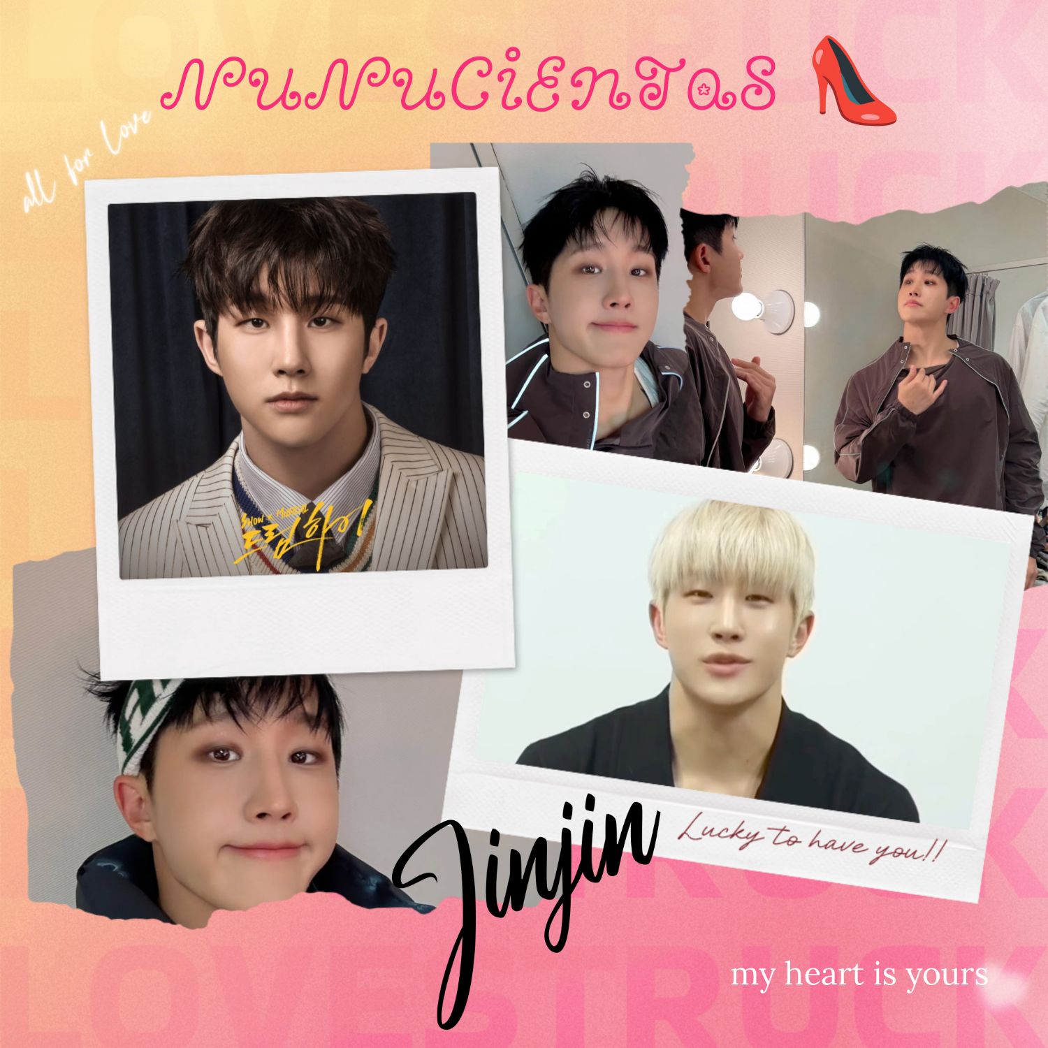 A moment captured by Jinjin (ASTRO)'s fan