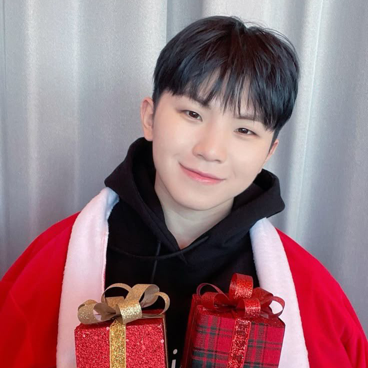 Recent activity shot of Woozi (SEVENTEEN)