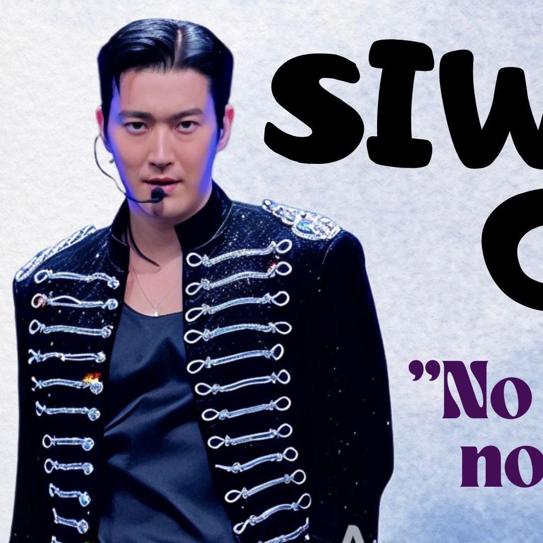 Behind-the-scenes cut of Siwon (Super Junior)