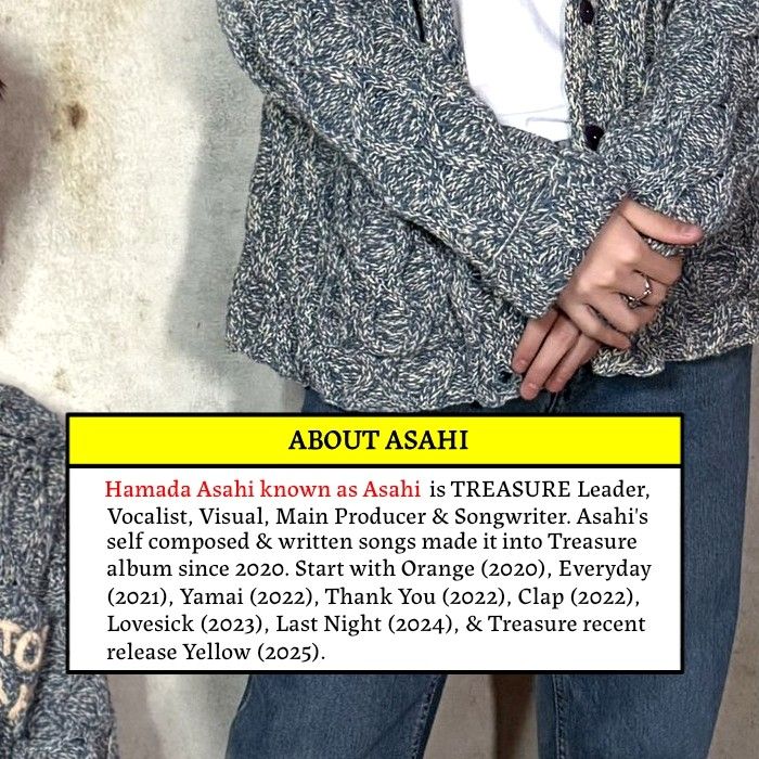 Recent activity shot of Asahi (TREASURE)