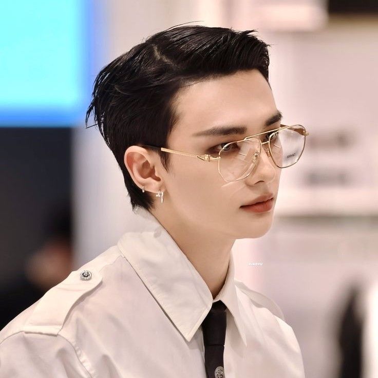 Recent activity shot of Hyunjin (Stray Kids)