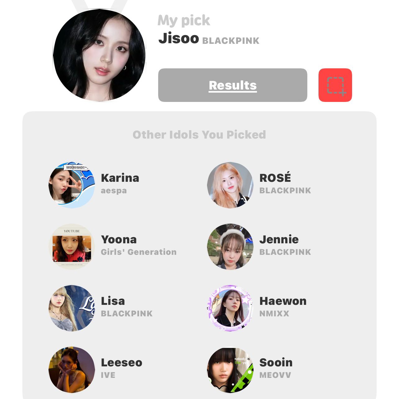 Recent activity shot of BLACKPINK