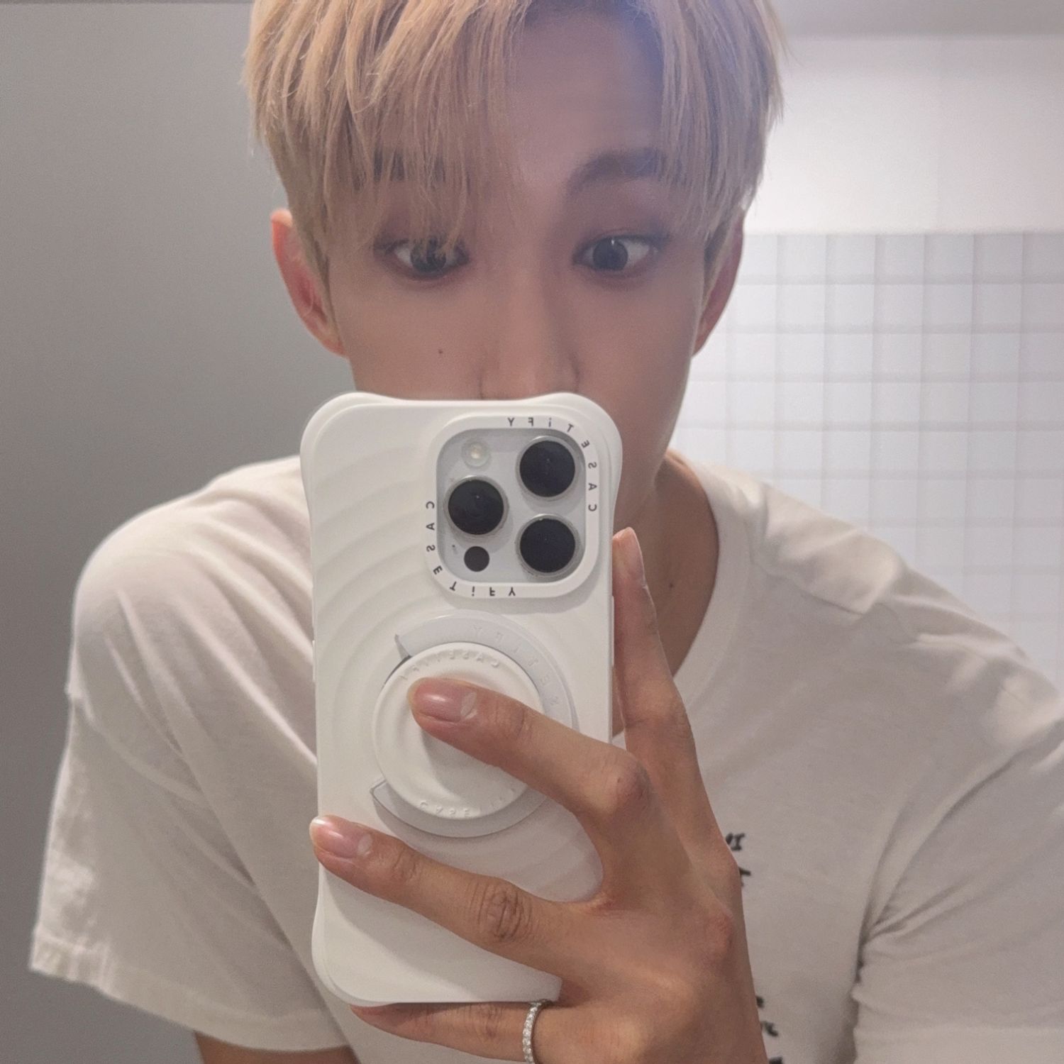 A moment captured by DK (SEVENTEEN)'s fan