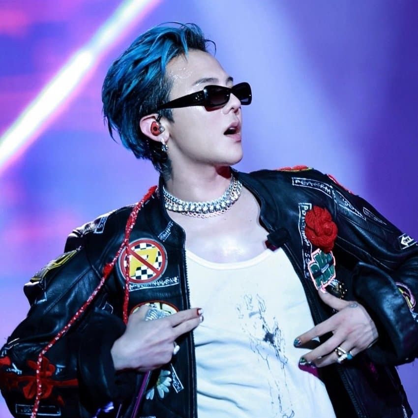 Recent activity shot of G-DRAGON (BIGBANG)