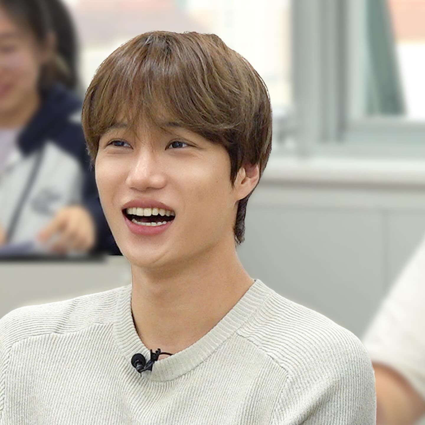 A moment captured by Kai (EXO)'s fan