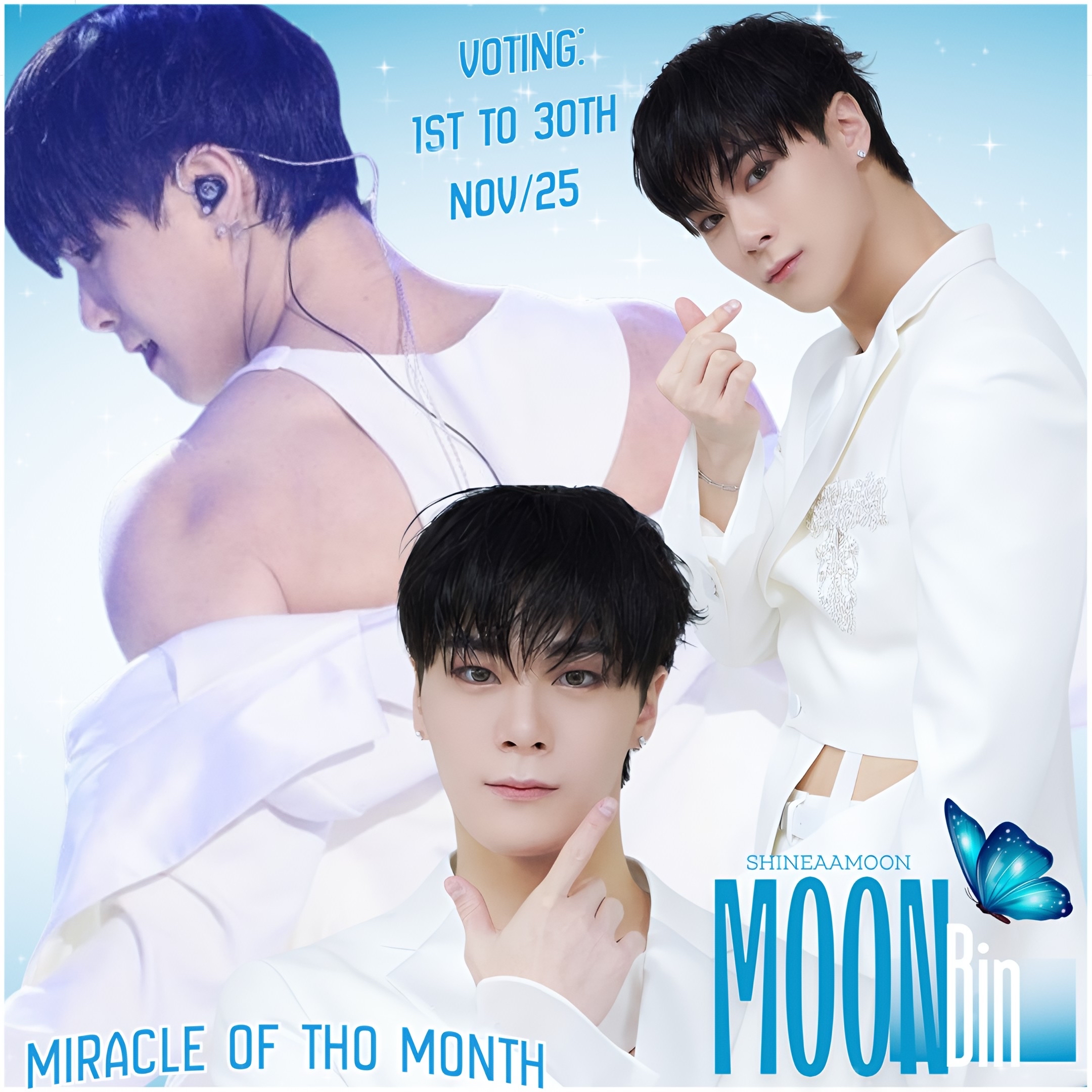 A moment captured by Moonbin (ASTRO)'s fan