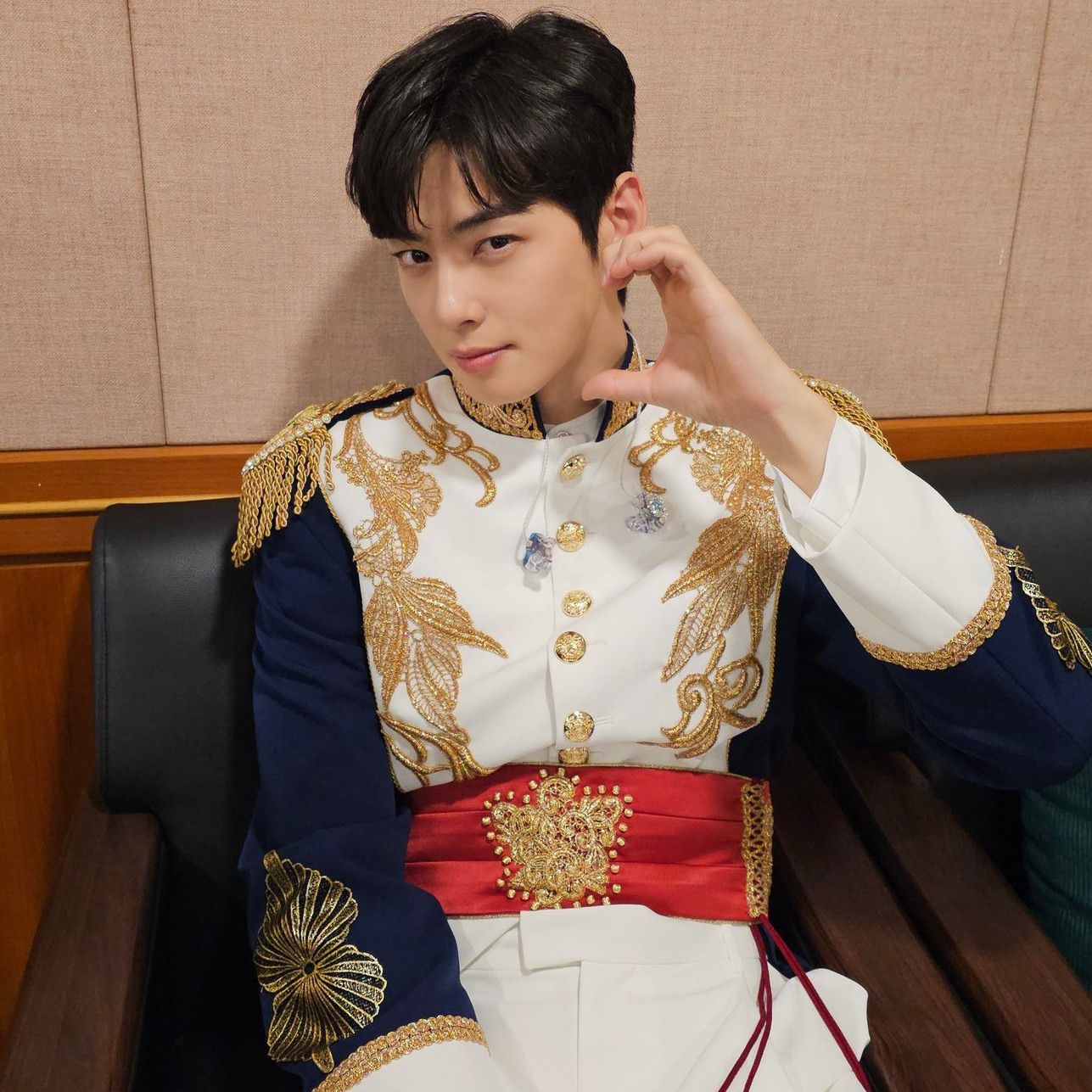 A moment captured by Eunwoo (ASTRO)'s fan