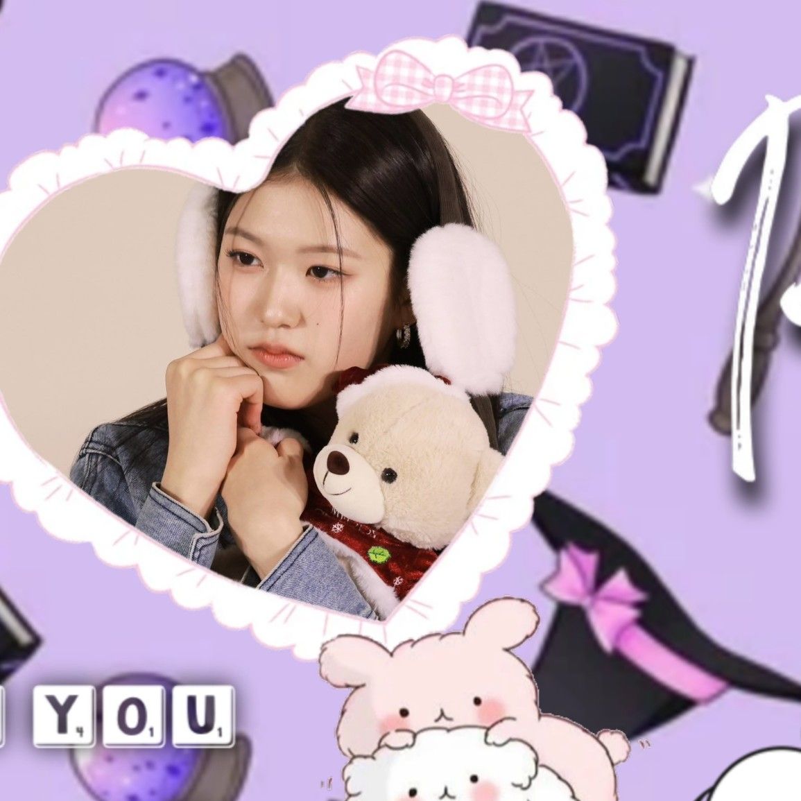 A moment captured by Yoon Jiyoon's fan