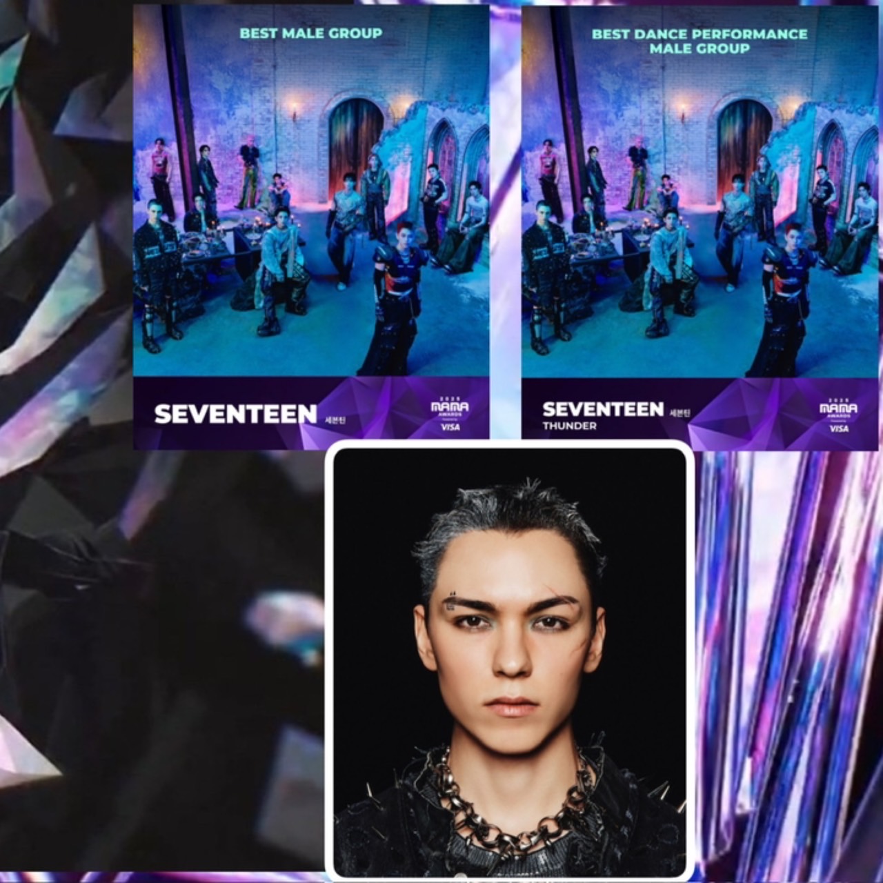 Recent activity shot of Vernon (SEVENTEEN)