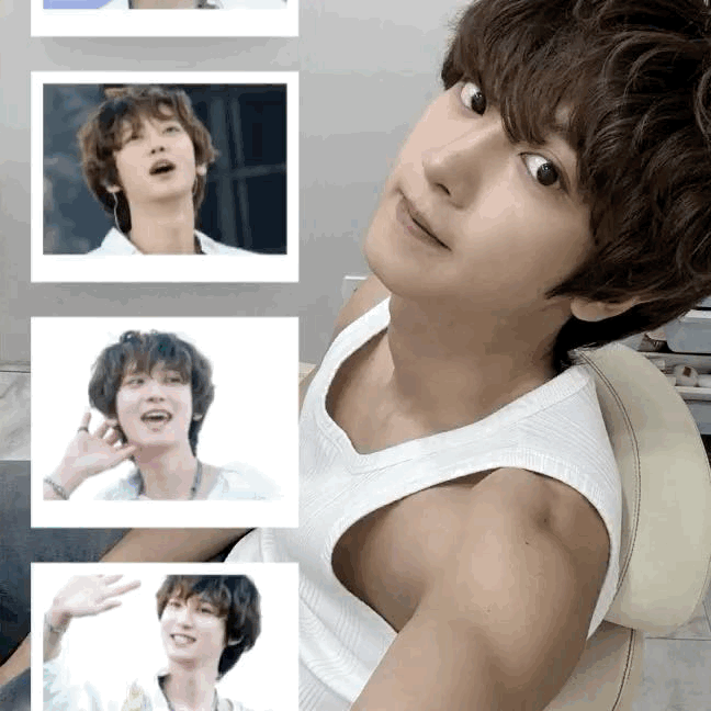 Behind-the-scenes cut of Chanyeol (EXO)