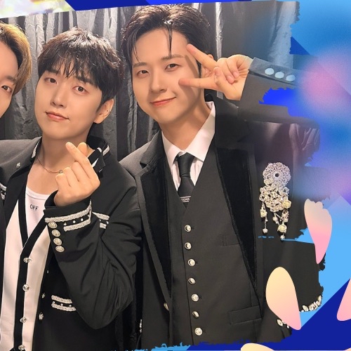 A moment captured by Sandeul (B1A4)'s fan