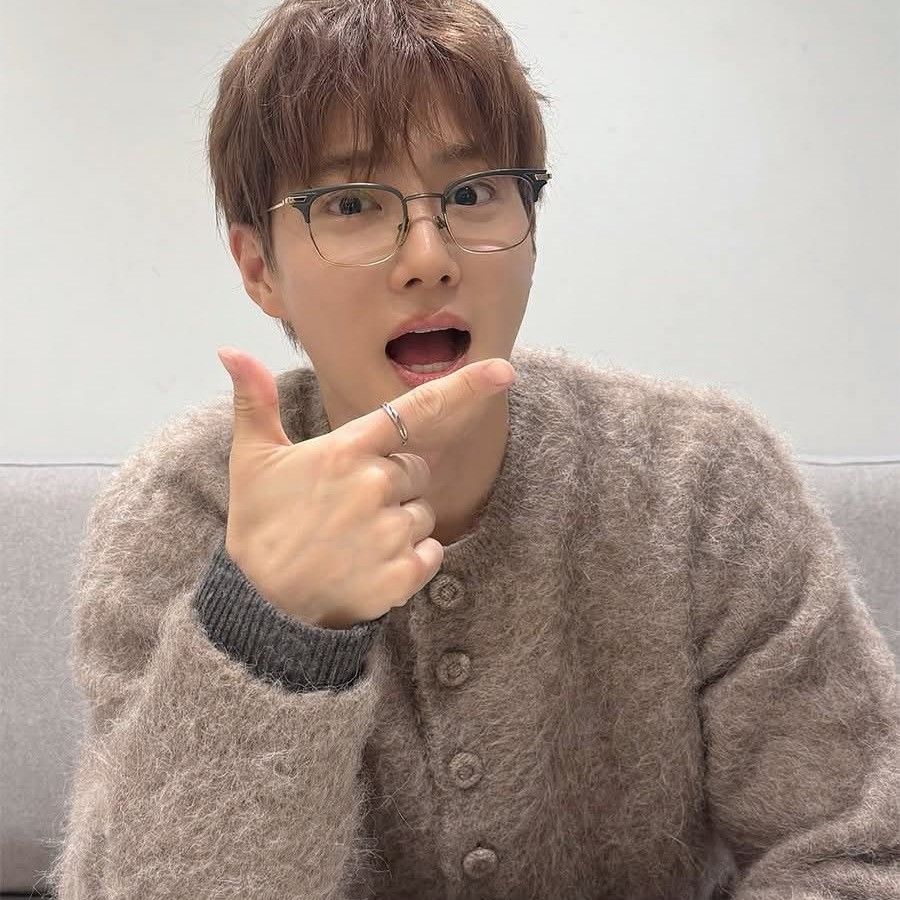 Recent activity shot of Suho (EXO)