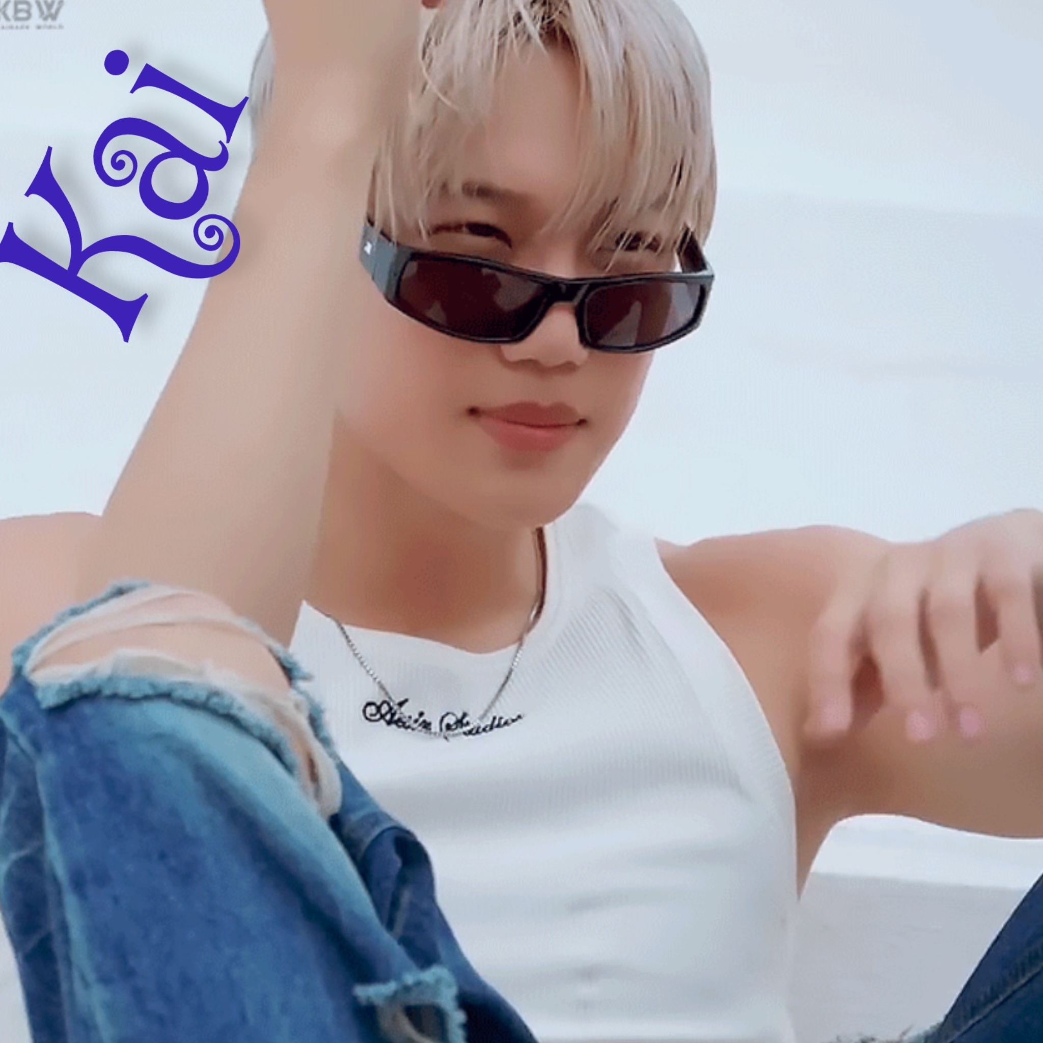 Behind-the-scenes cut of Kai (EXO)