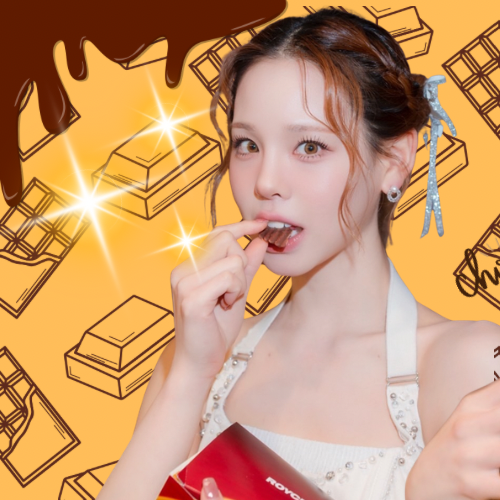 A moment captured by Mako (NiziU)'s fan