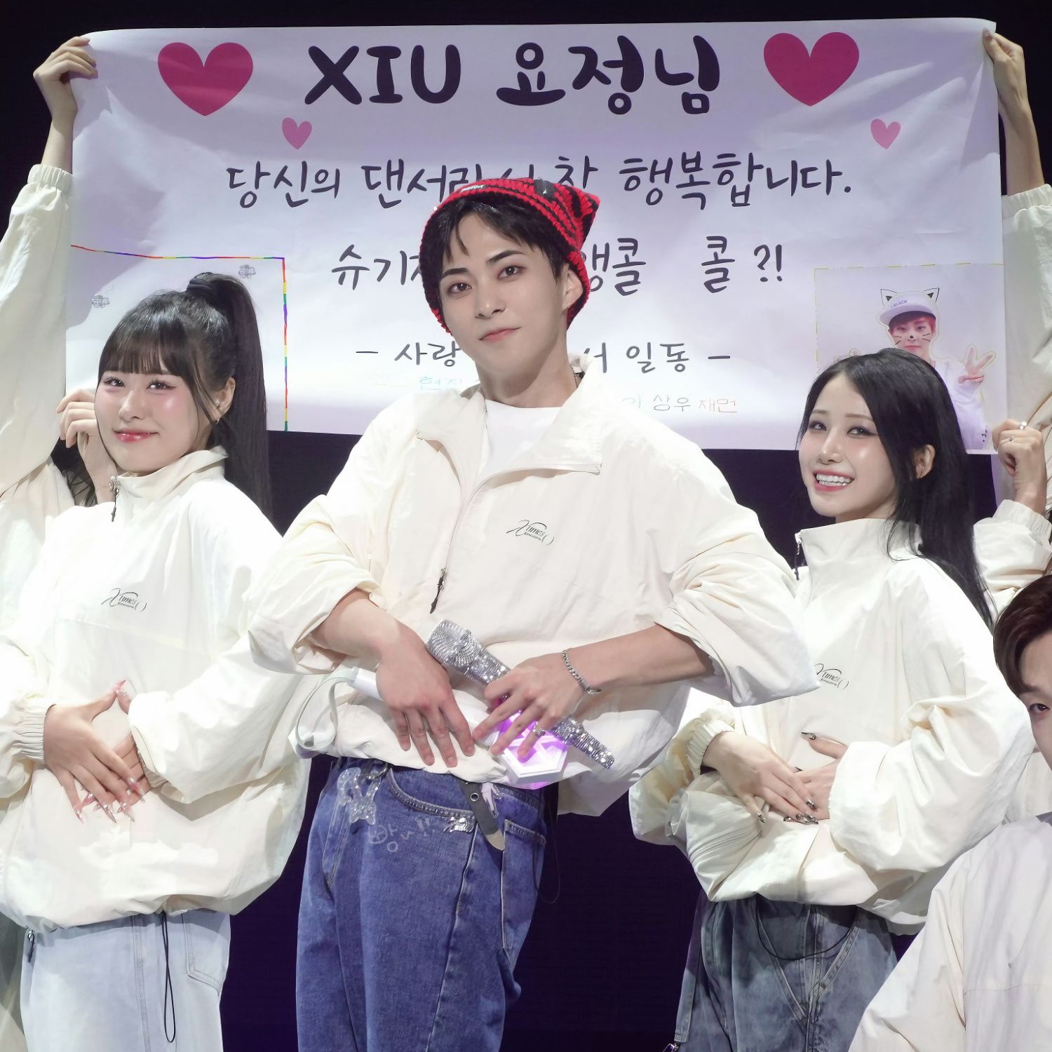 Behind-the-scenes cut of Xiumin (EXO)