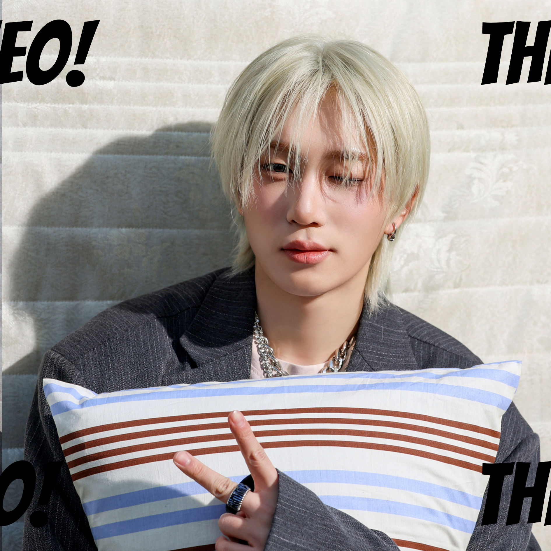 Recent activity shot of THEO (P1Harmony)