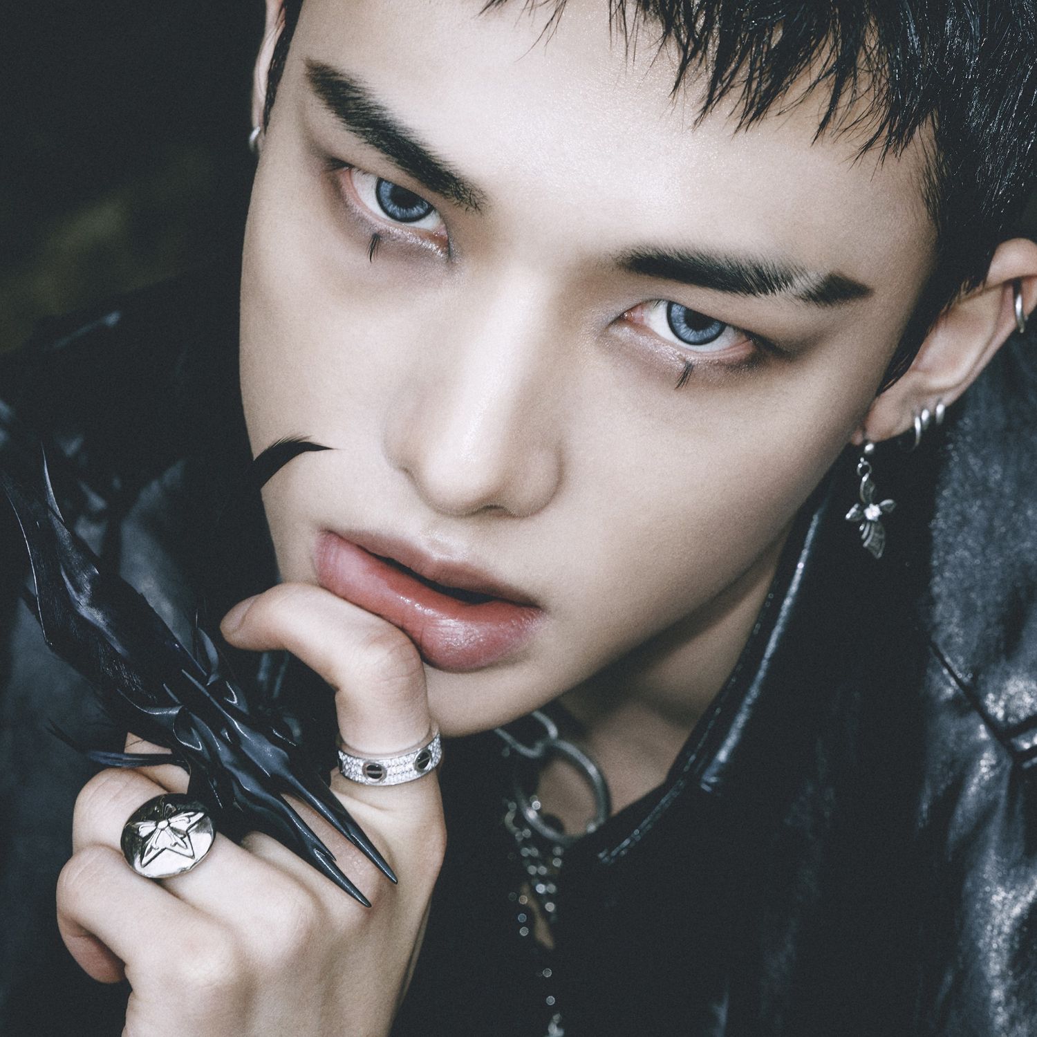 Recent activity shot of Hyunjin (Stray Kids)