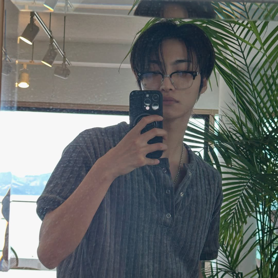 Recent activity shot of Seonghwa (ATEEZ)