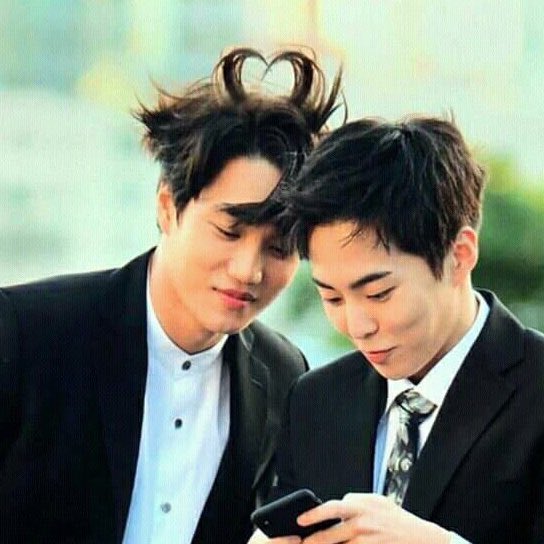 Recent activity shot of Kai (EXO)