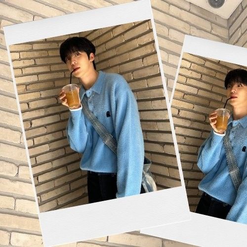 Behind-the-scenes cut of Yunho (ATEEZ)