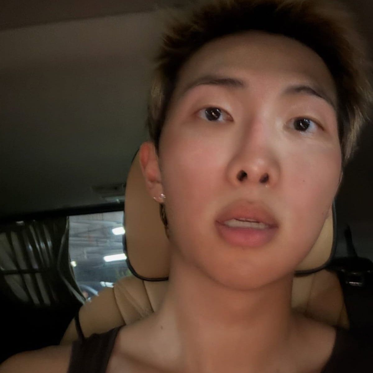 Recent activity shot of RM (BTS)