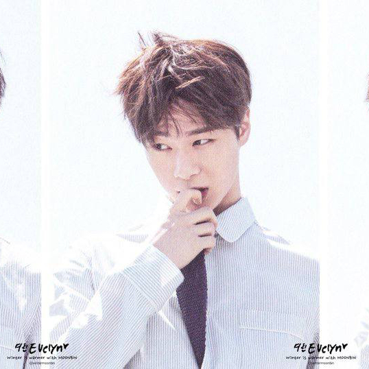 A moment captured by Moonbin (ASTRO)'s fan