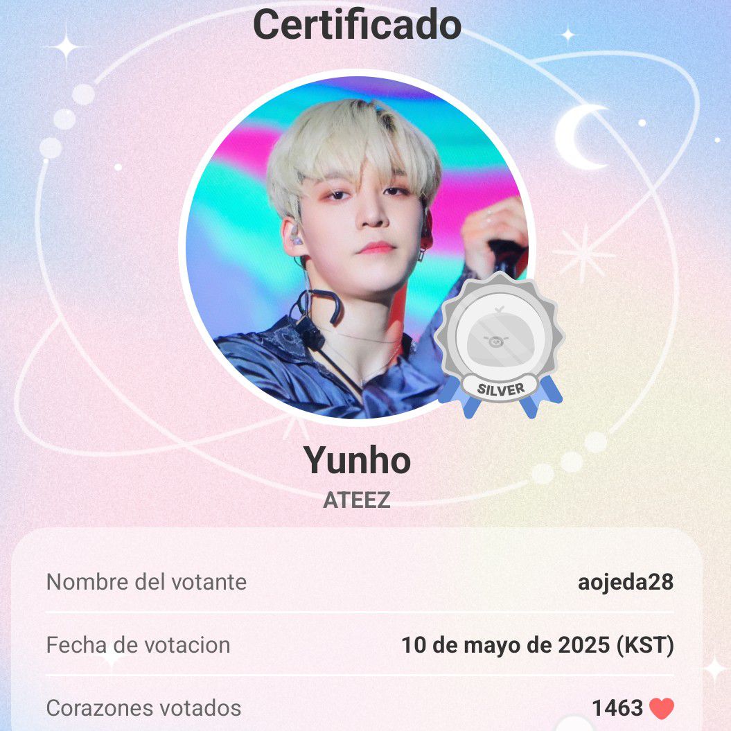 A moment captured by Yunho (ATEEZ)'s fan