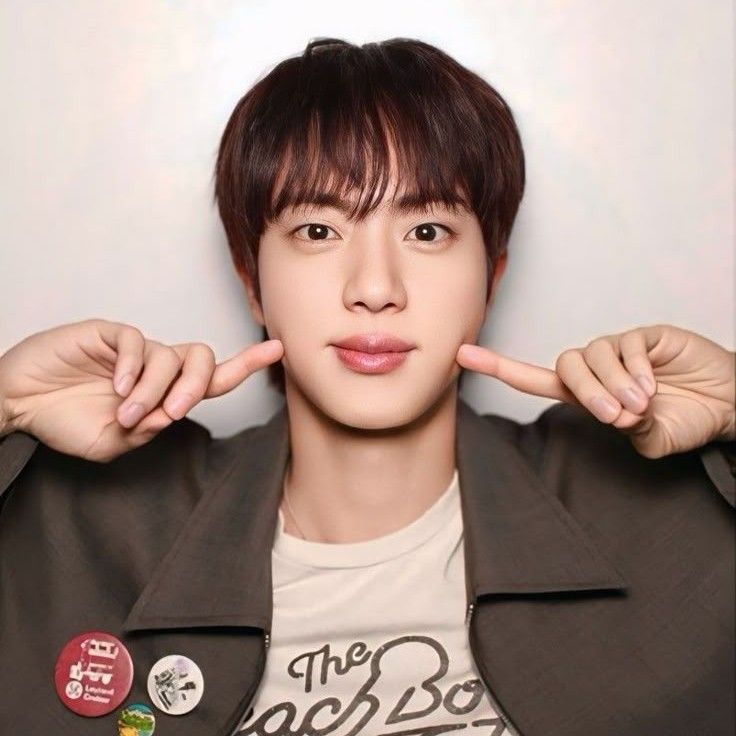 Recent activity shot of Jin (BTS)