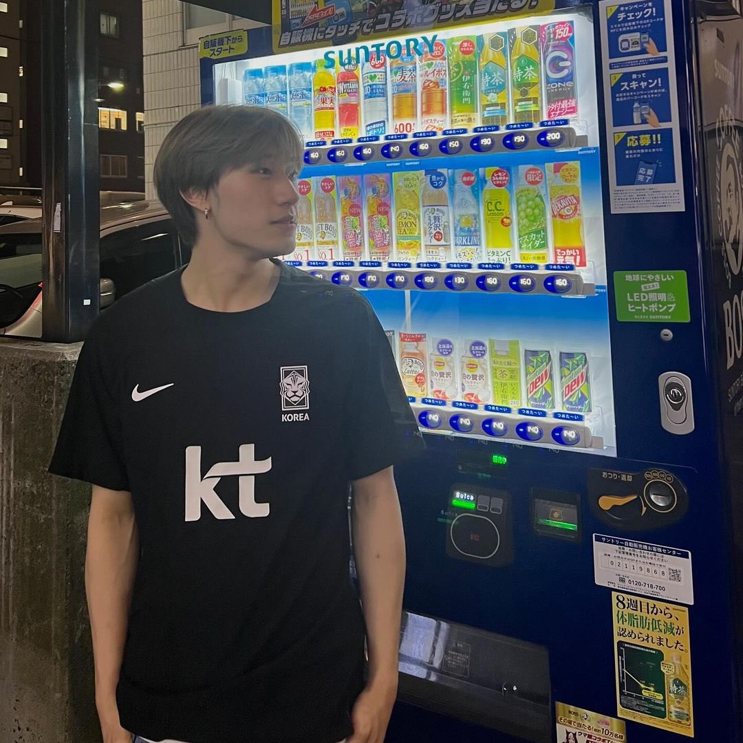 A moment captured by Bang Yedam's fan