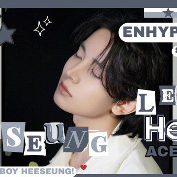 Recent activity shot of Heeseung (ENHYPEN)