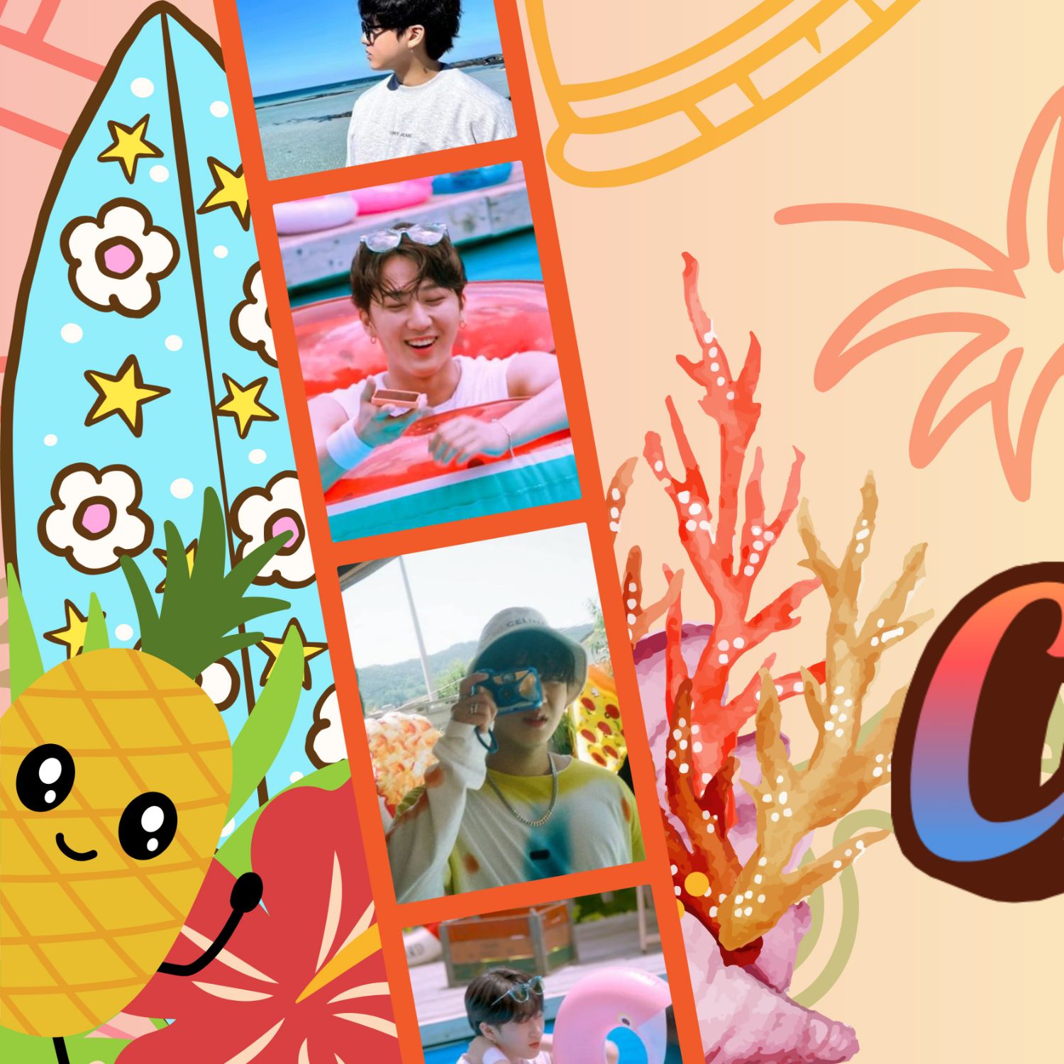 Behind-the-scenes cut of Changbin (Stray Kids)