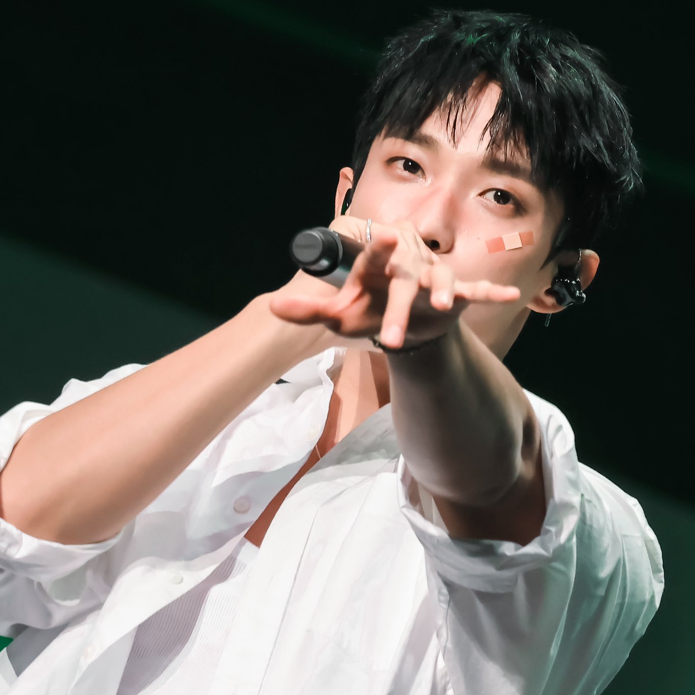 A moment captured by DK (SEVENTEEN)'s fan