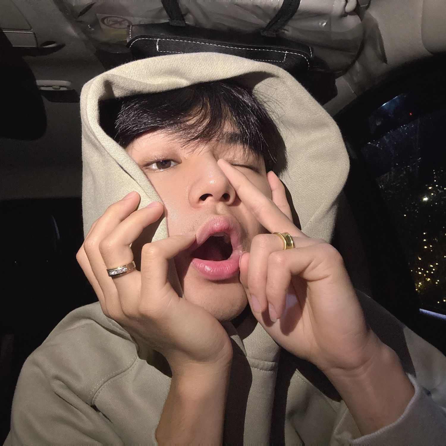 A moment captured by Kim (HORI7ON)'s fan