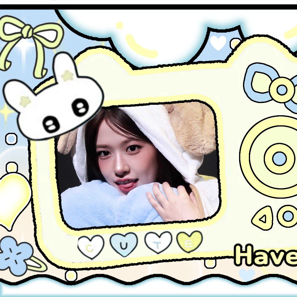 A moment captured by An Yujin (IVE)'s fan