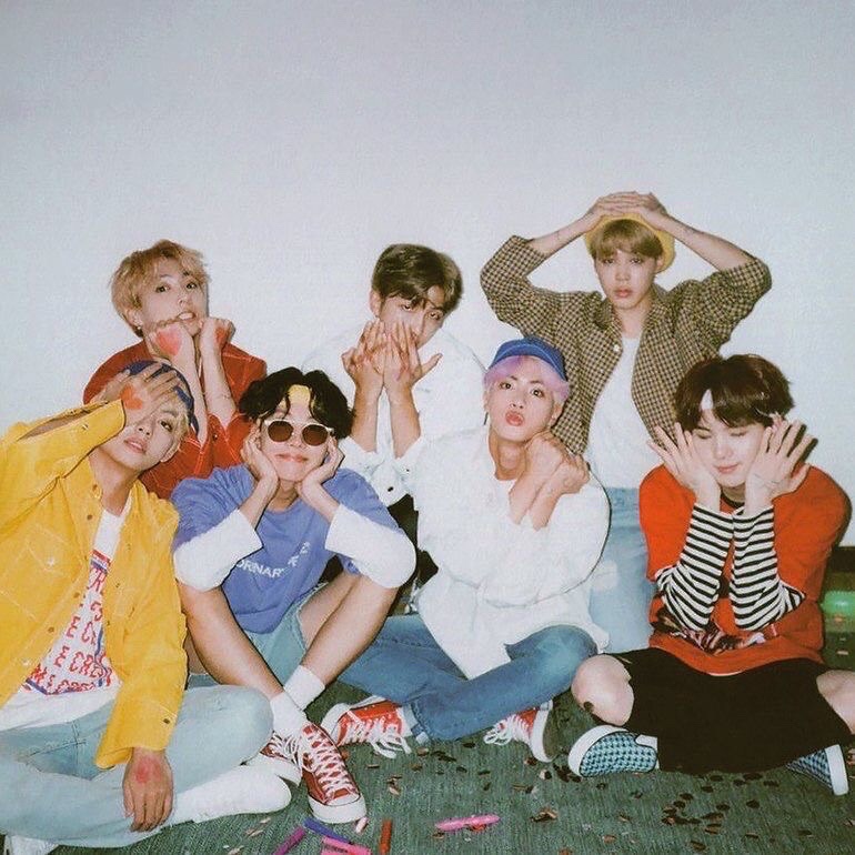 방탄소년단의 비하인드 컷