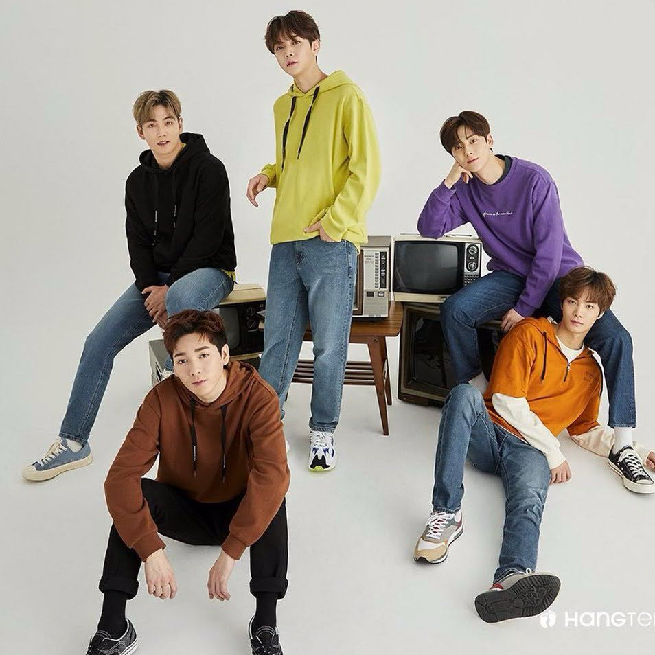 Recent activity shot of NU'EST