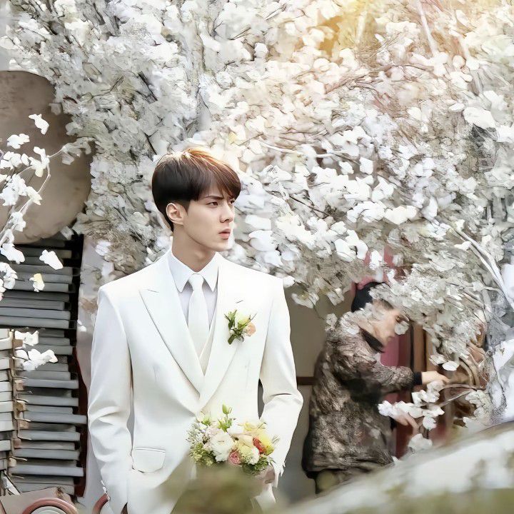 A moment captured by Sehun (EXO)'s fan