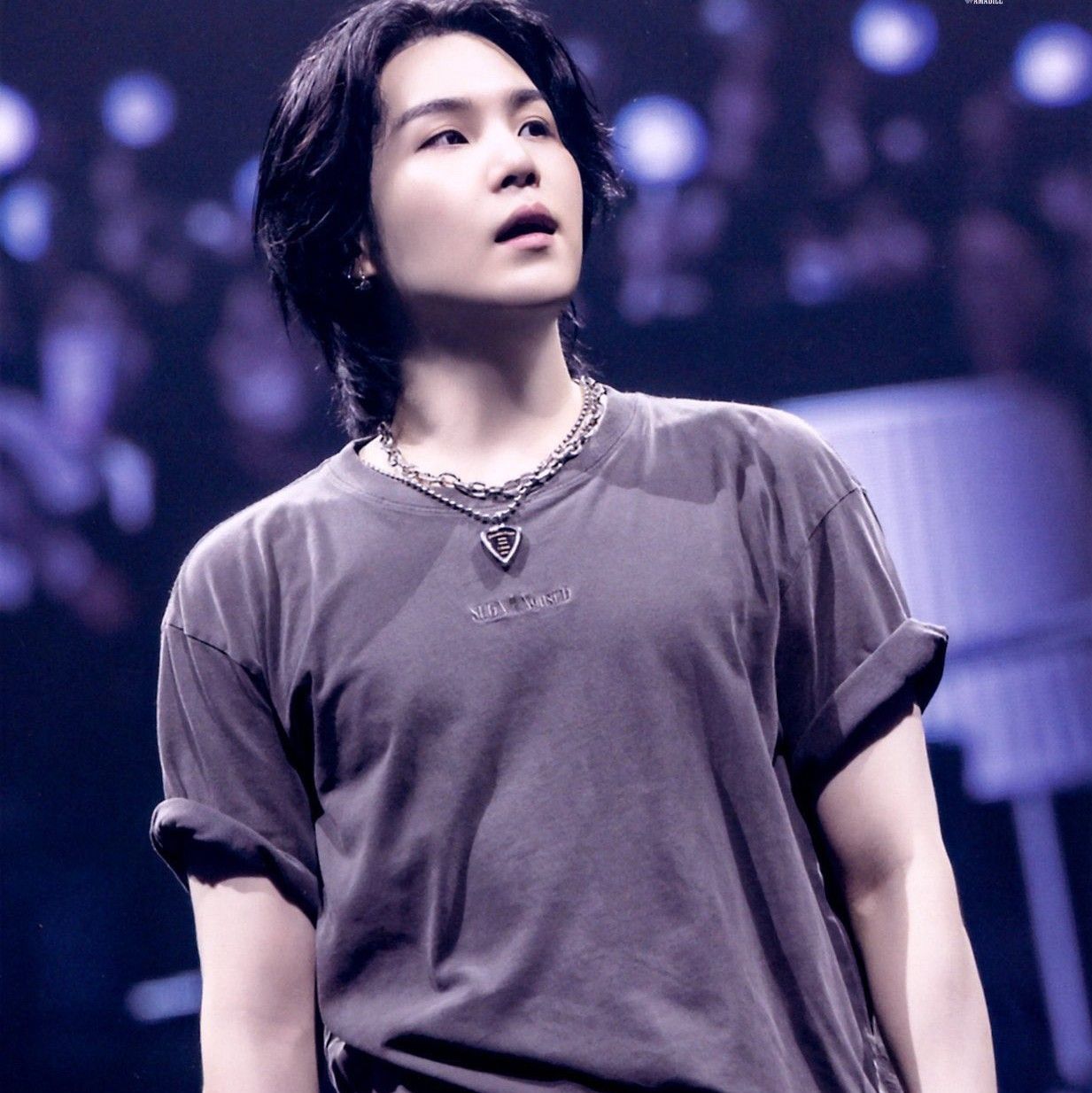 Recent activity shot of SUGA (BTS)