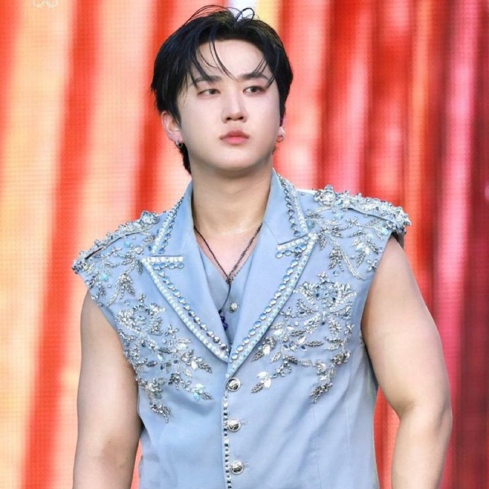 Recent activity shot of Changbin (Stray Kids)