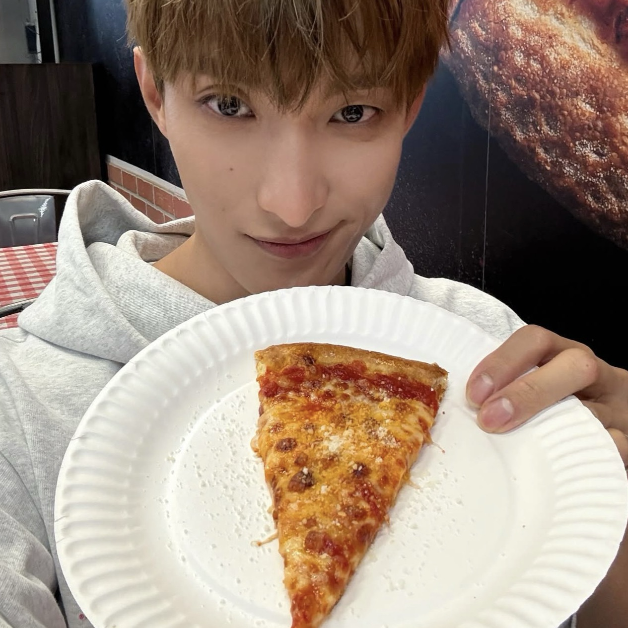 A moment captured by DK (SEVENTEEN)'s fan