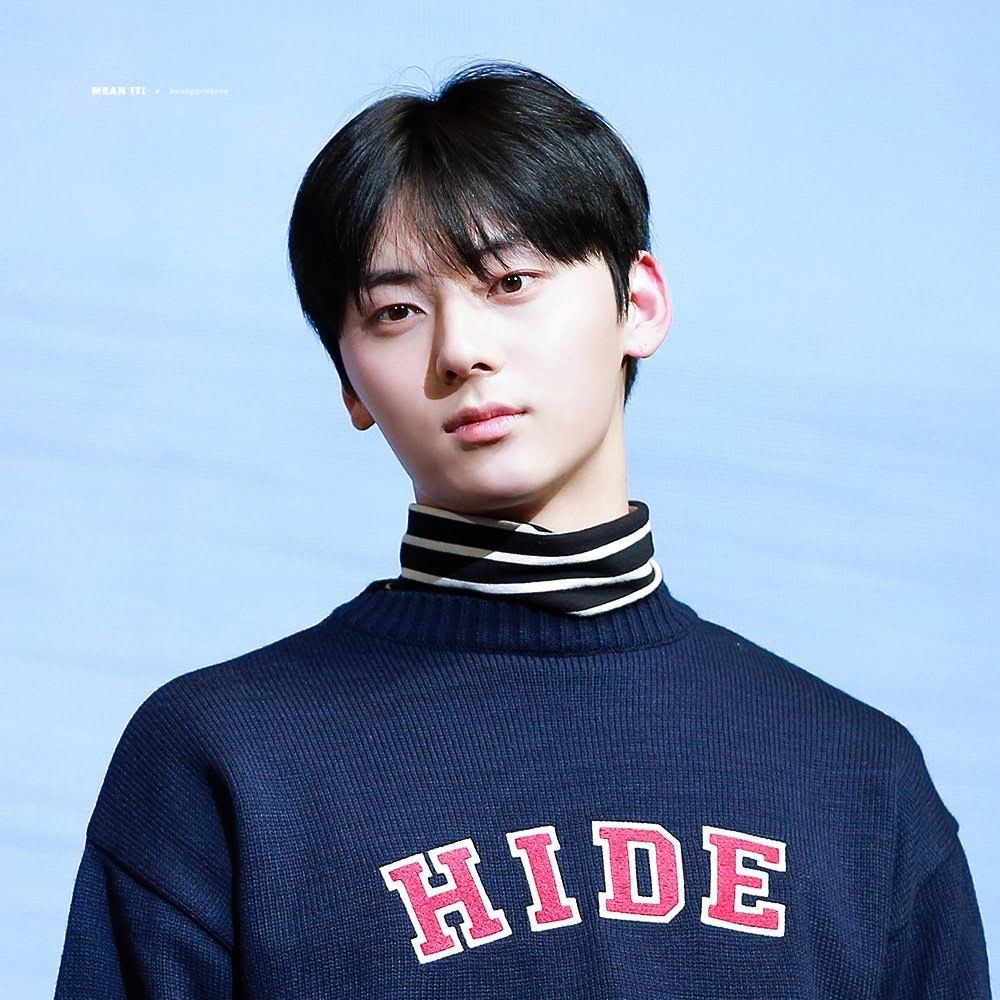 A moment captured by Hwang Minhyun's fan