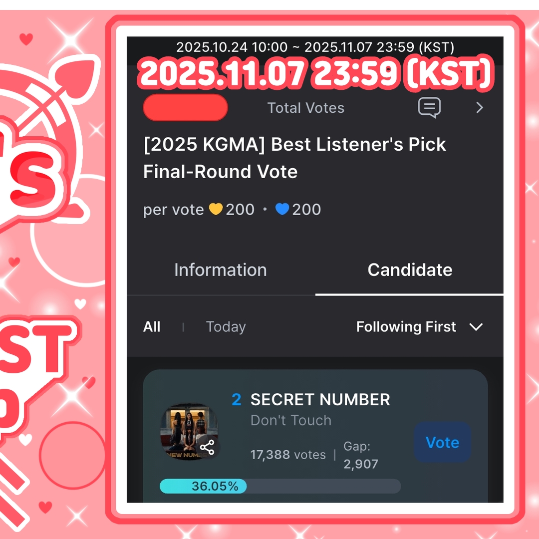 A moment captured by SECRET NUMBER's fan