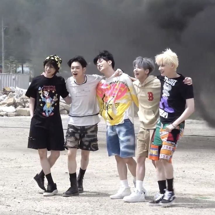 Recent activity shot of TOMORROW X TOGETHER