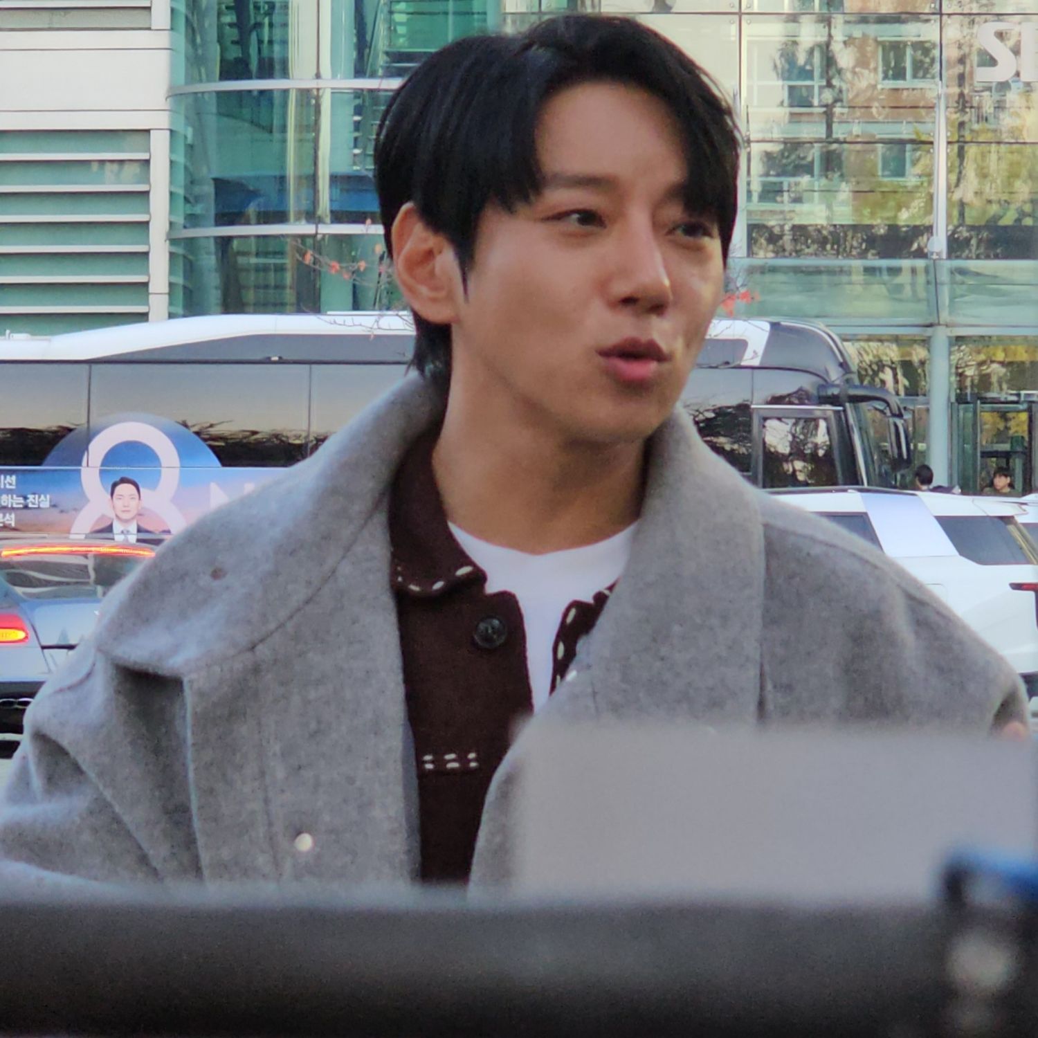 A moment captured by Hwang Chiyeol's fan