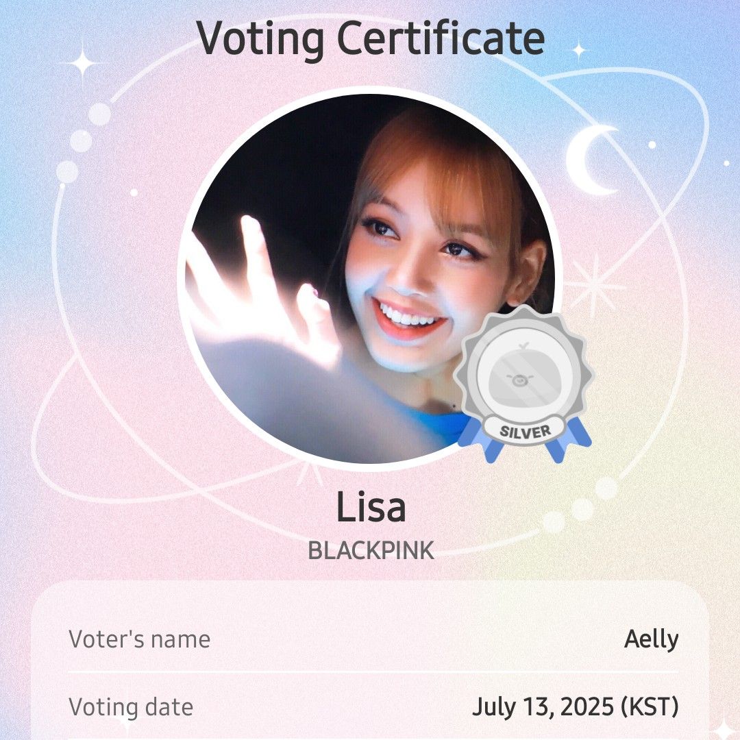 A moment captured by Lisa (BLACKPINK)'s fan