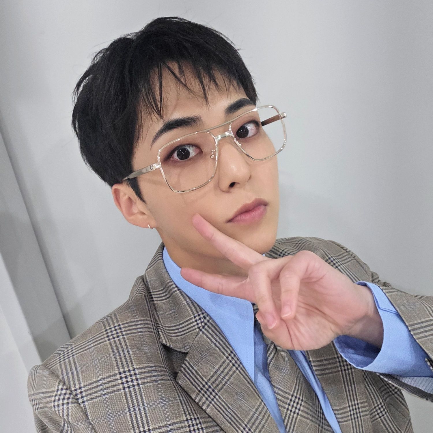 Recent activity shot of Xiumin (EXO)