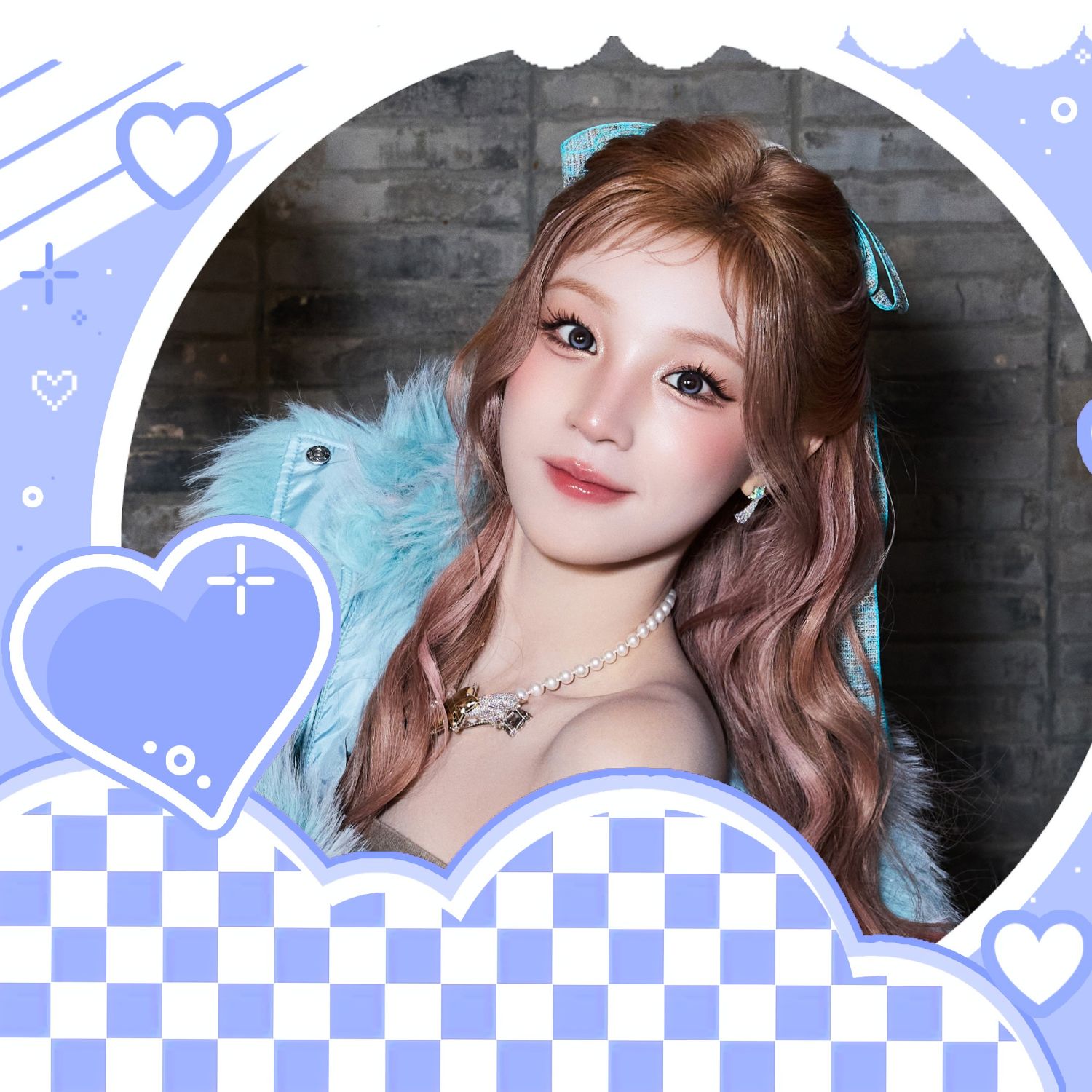 A moment captured by Yuqi (i-dle)'s fan