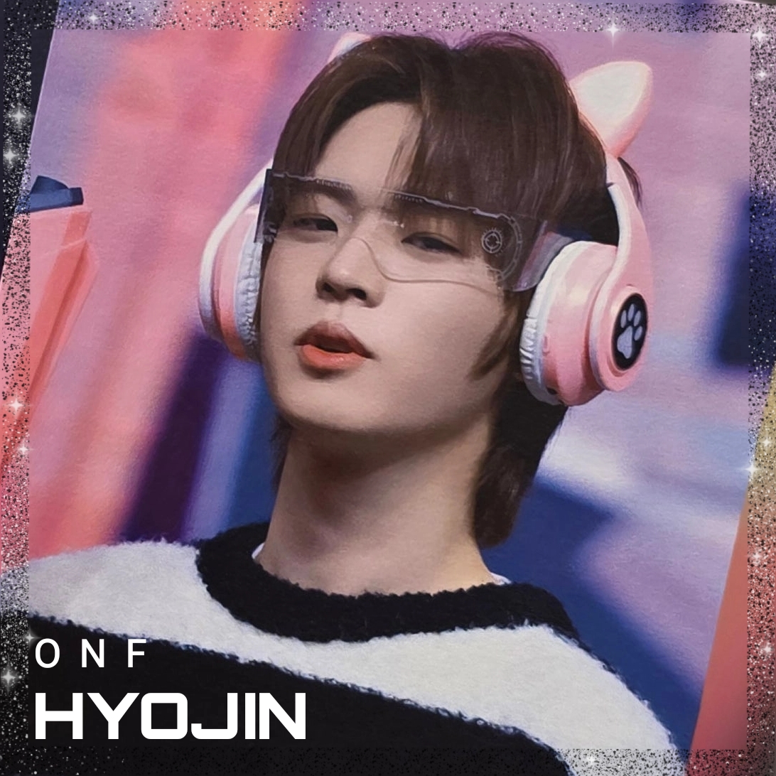 Behind-the-scenes cut of Hyojin (ONF)