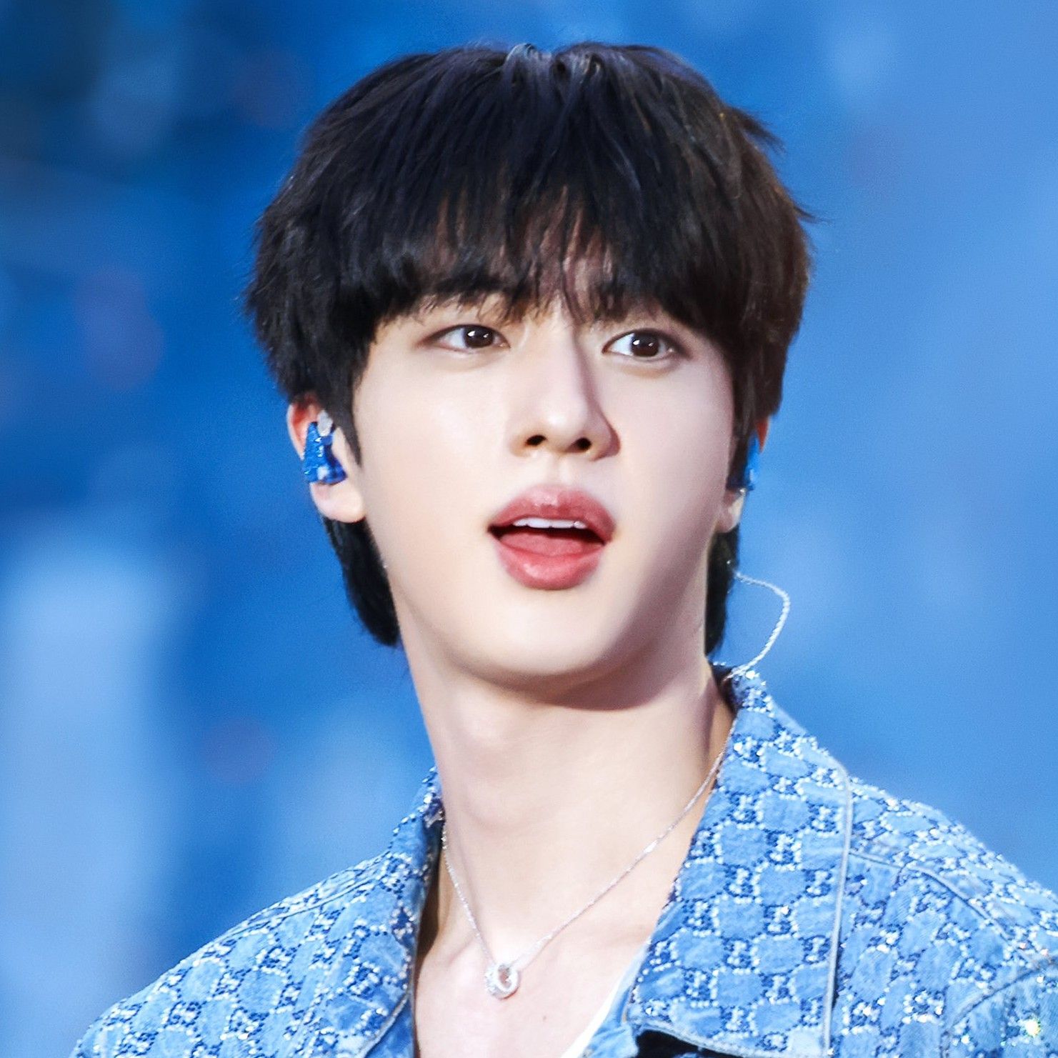 A moment captured by Jin (BTS)'s fan