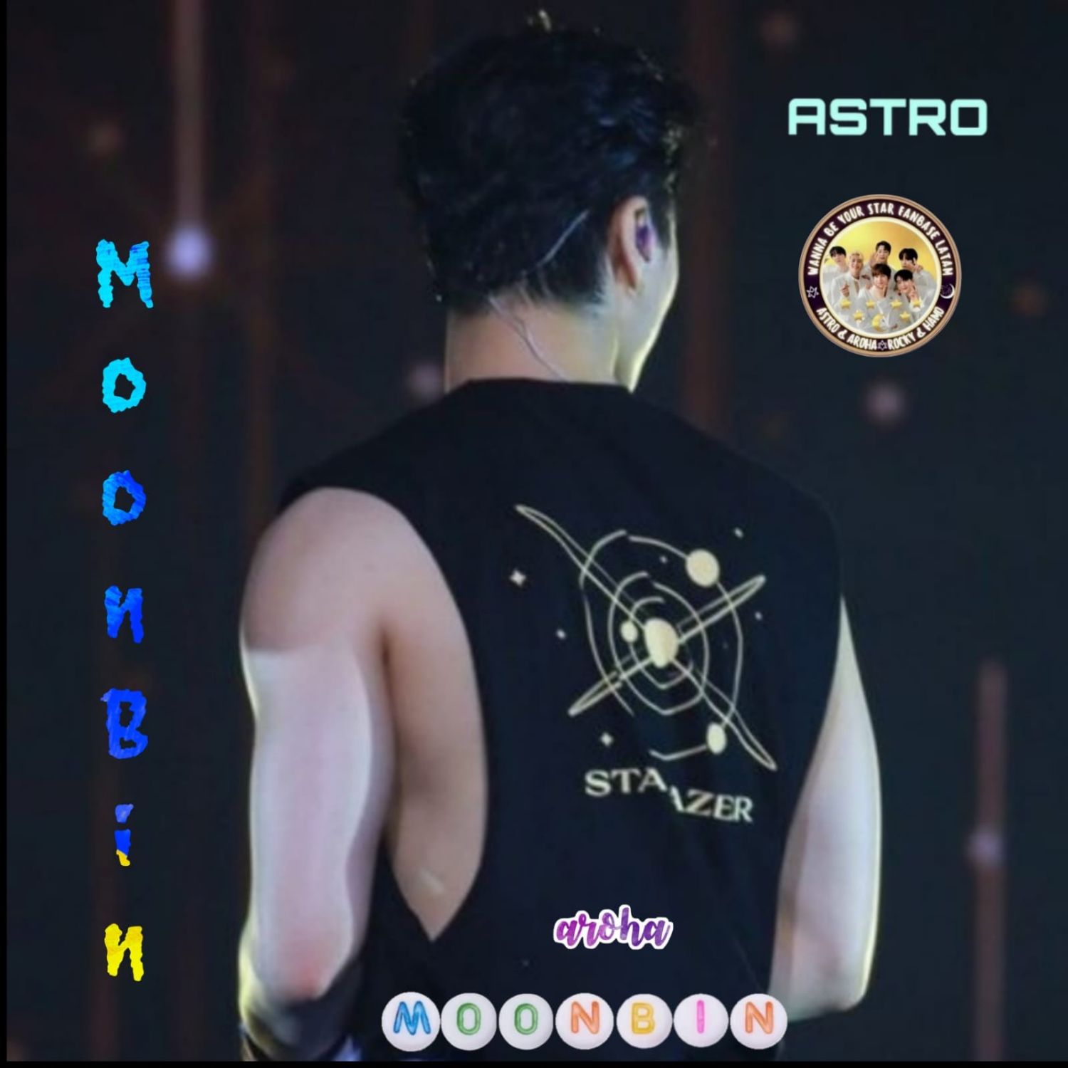 A moment captured by ASTRO's fan